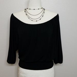 Express black elastic banded too